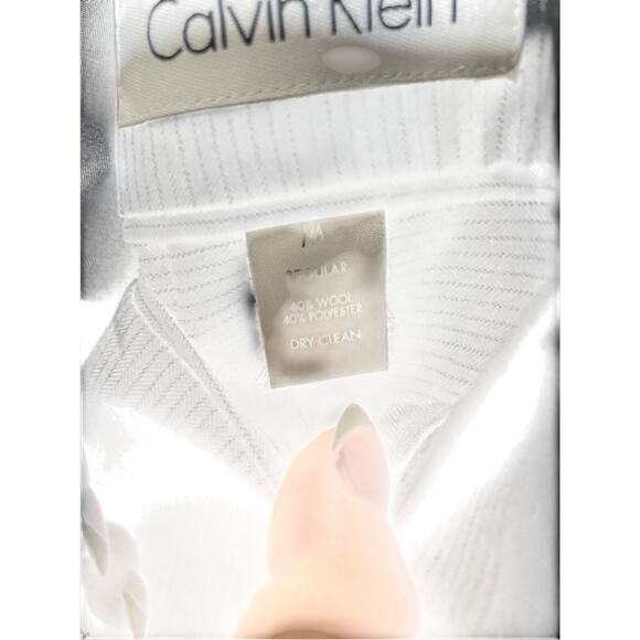 Calvin Klein Men's Medium Wool Blend Suit Jacket Blazer Business Office Holiday - Picture 3 of 8